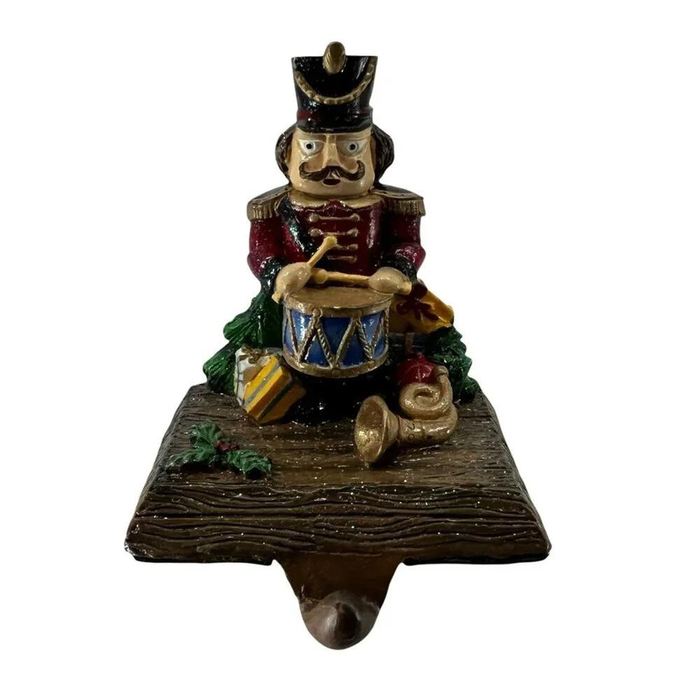 Christmas Stocking Holder Hanger Drummer Heavy